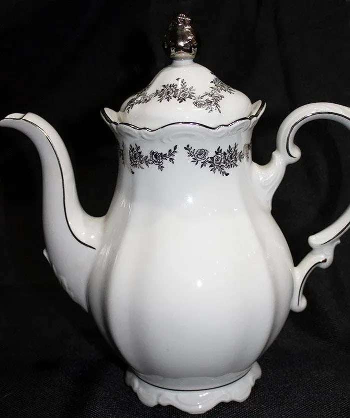 Bouquet Classique by Bkj Fine China Coffee Service - 27 Pieces - 3