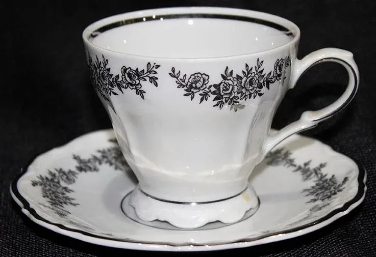 Bouquet Classique by Bkj Fine China Coffee Service - 27 Pieces - 4