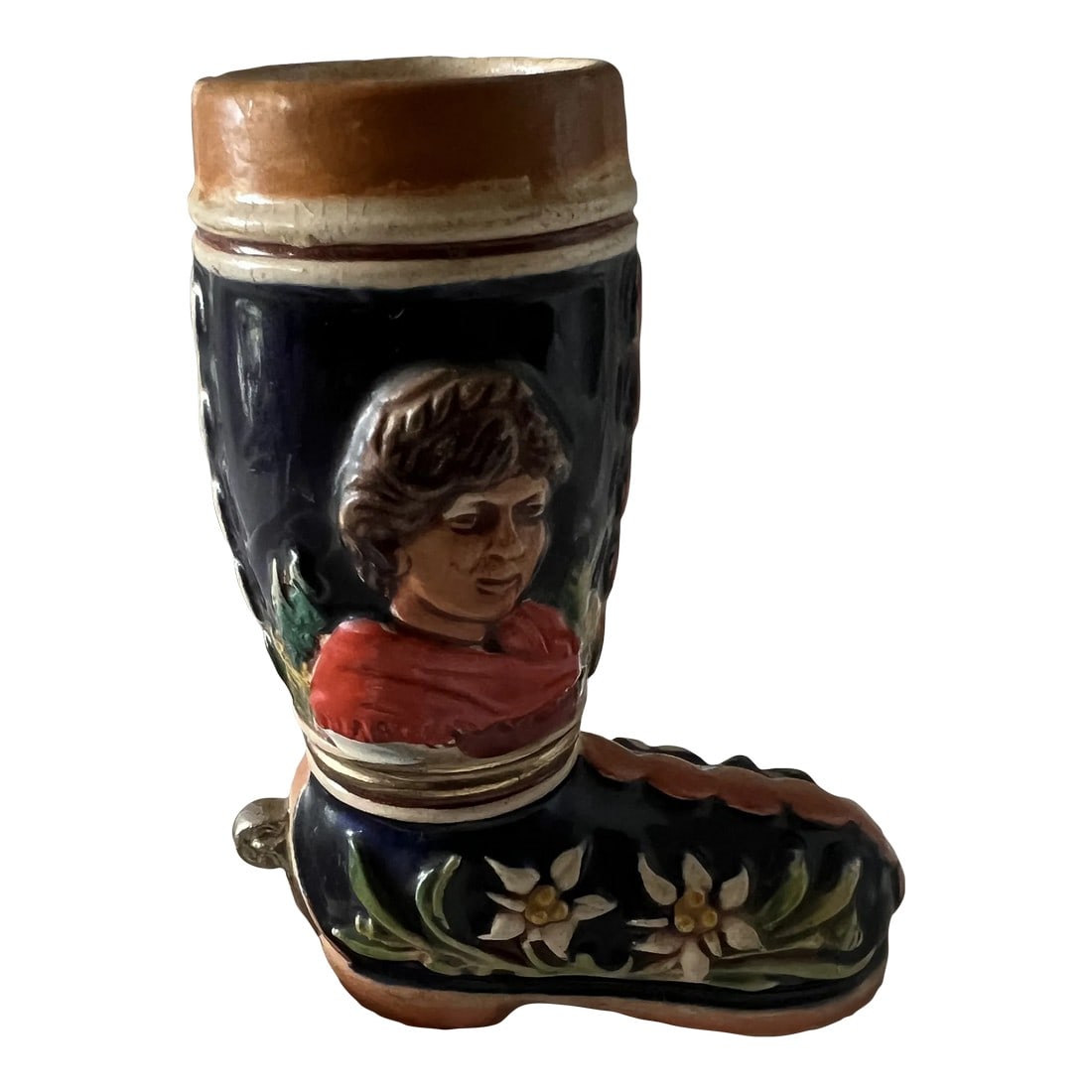 Vintage Miniature German Boot Stein