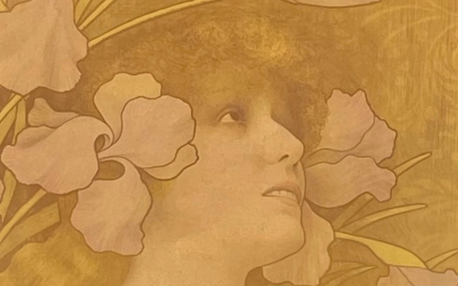 Sarah Bernhardt as "La Princesse Lointaine" by Paul Berthon - 2