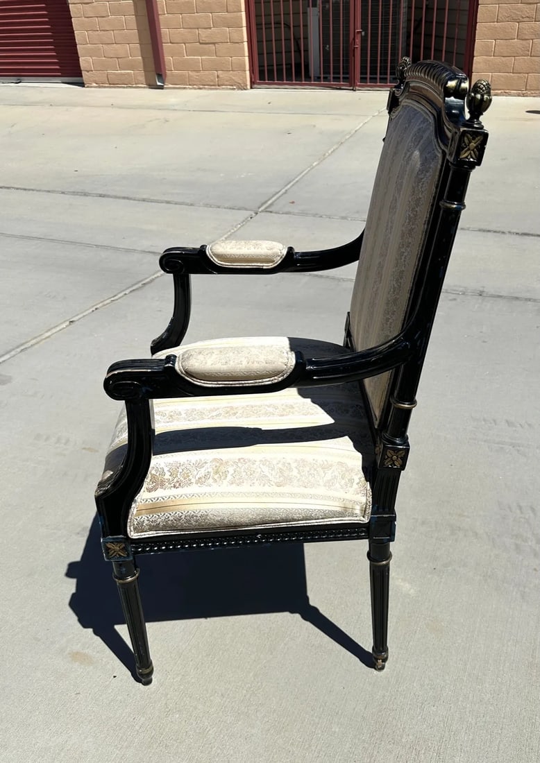 Vintage Louis XVI Arm Chair - 4