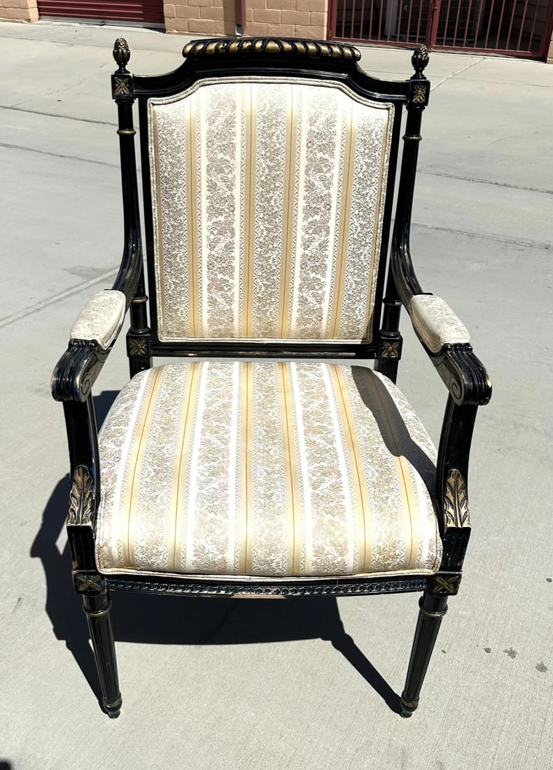 Vintage Louis XVI Arm Chair - 6