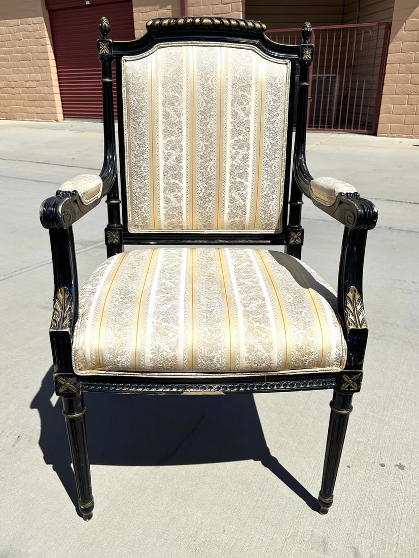 Vintage Louis XVI Arm Chair - 8