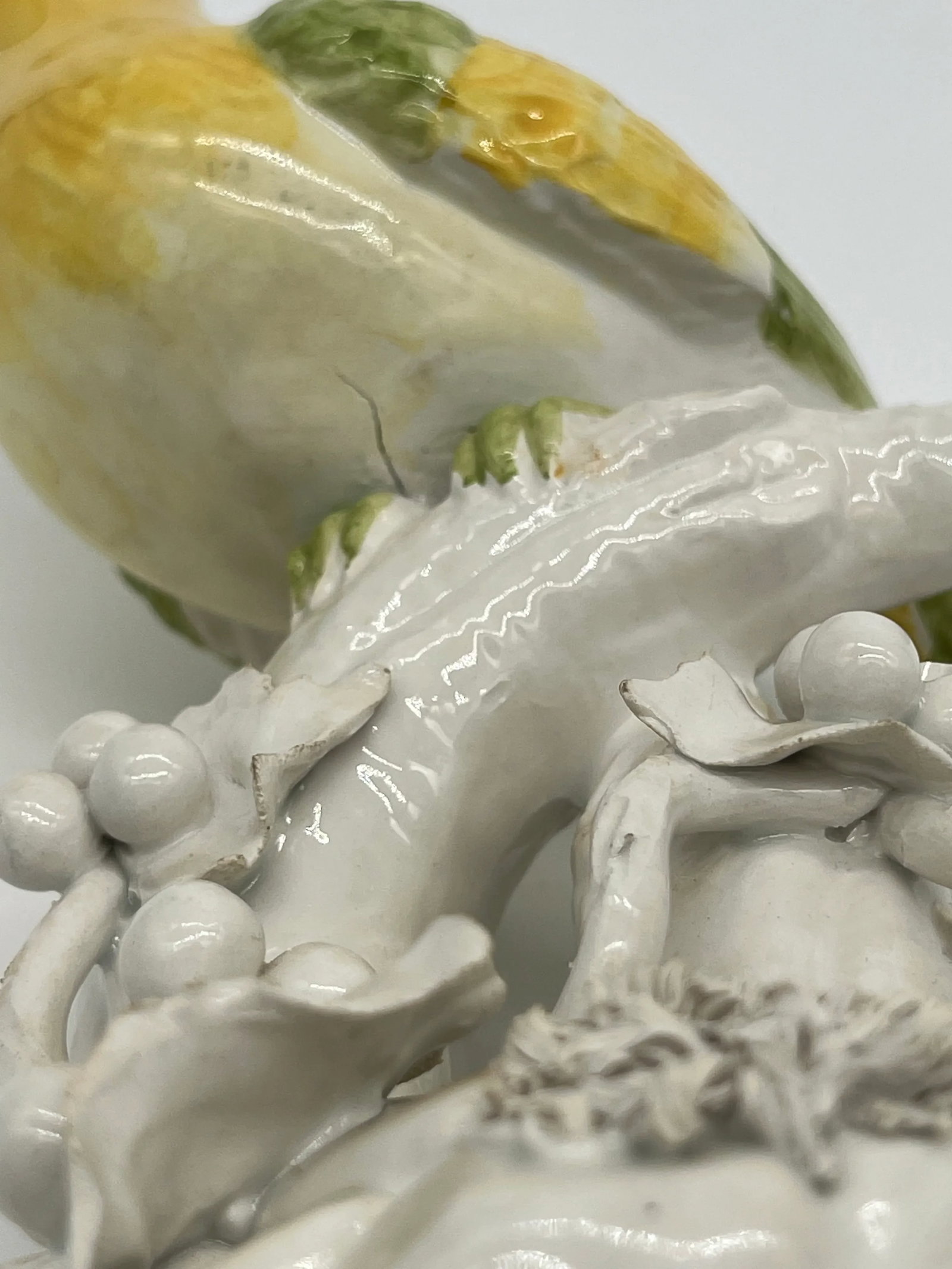 Vintage Italian Meiselman Bird on Branch - 7