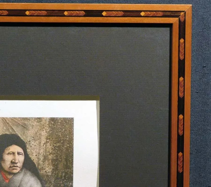 1980s Frank Howell Canyon Walls Original Art Lithograph Hand Signed Limited Framed - 5