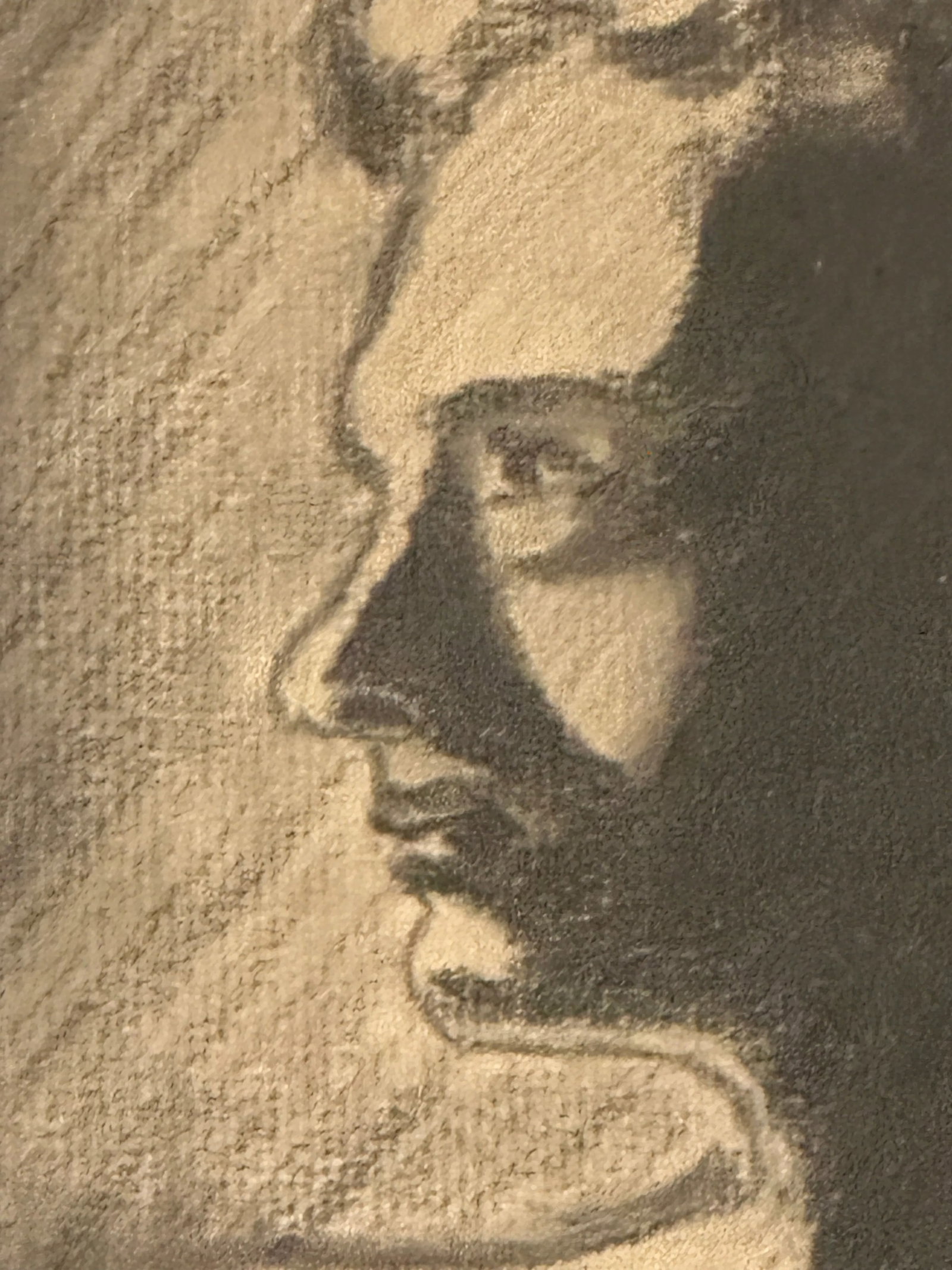 Large 1920s Sketch of a Male Nude in Swimsuit - 6