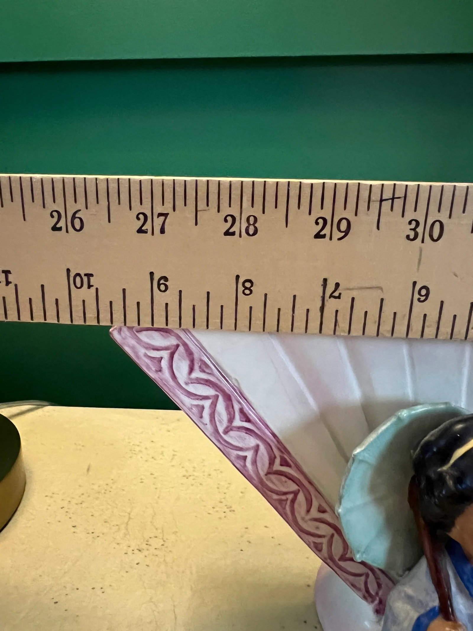 Rare Erphila Goebel Oriental Fan Vase - 10