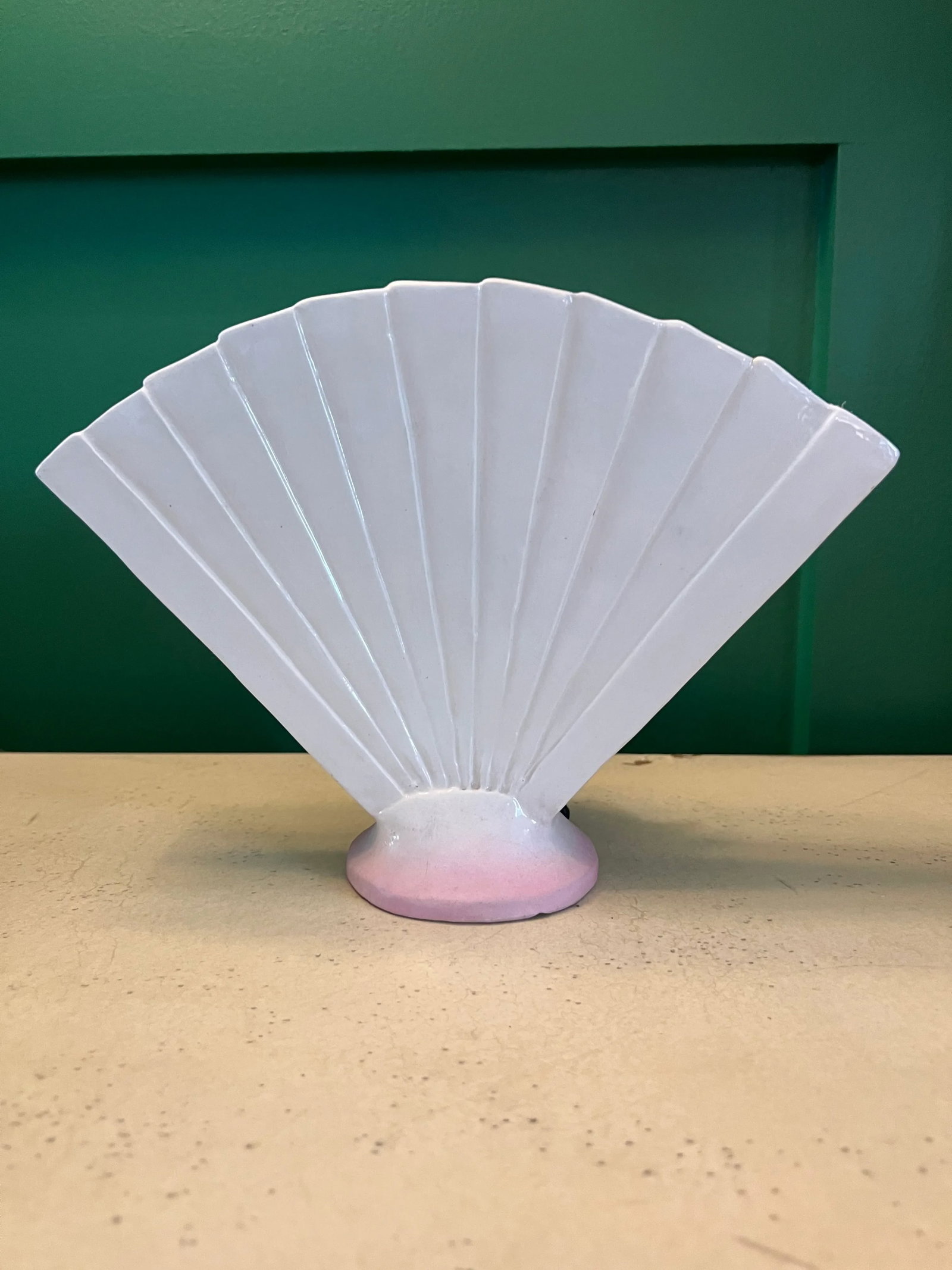 Rare Erphila Goebel Oriental Fan Vase - 5