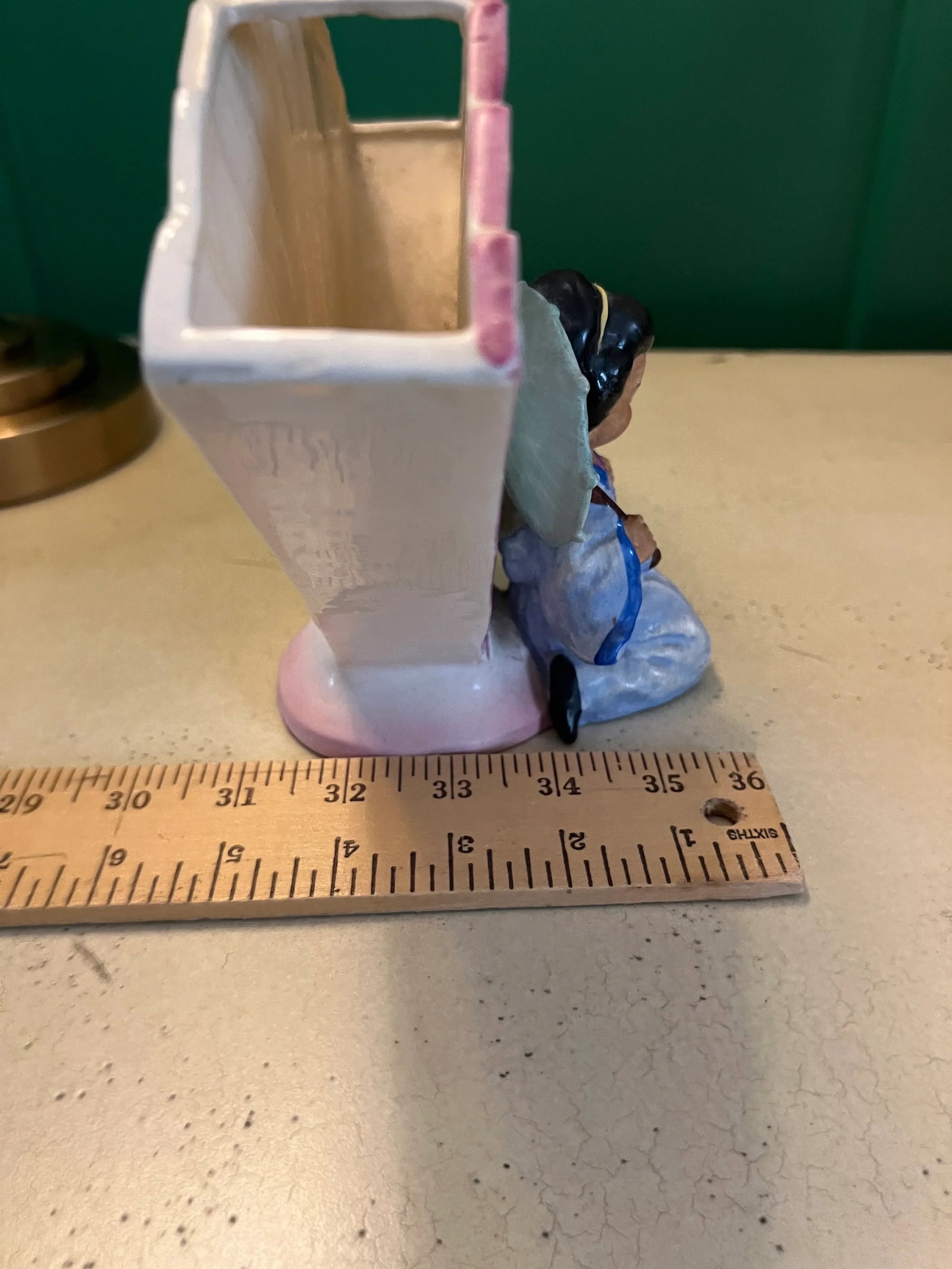 Rare Erphila Goebel Oriental Fan Vase - 8