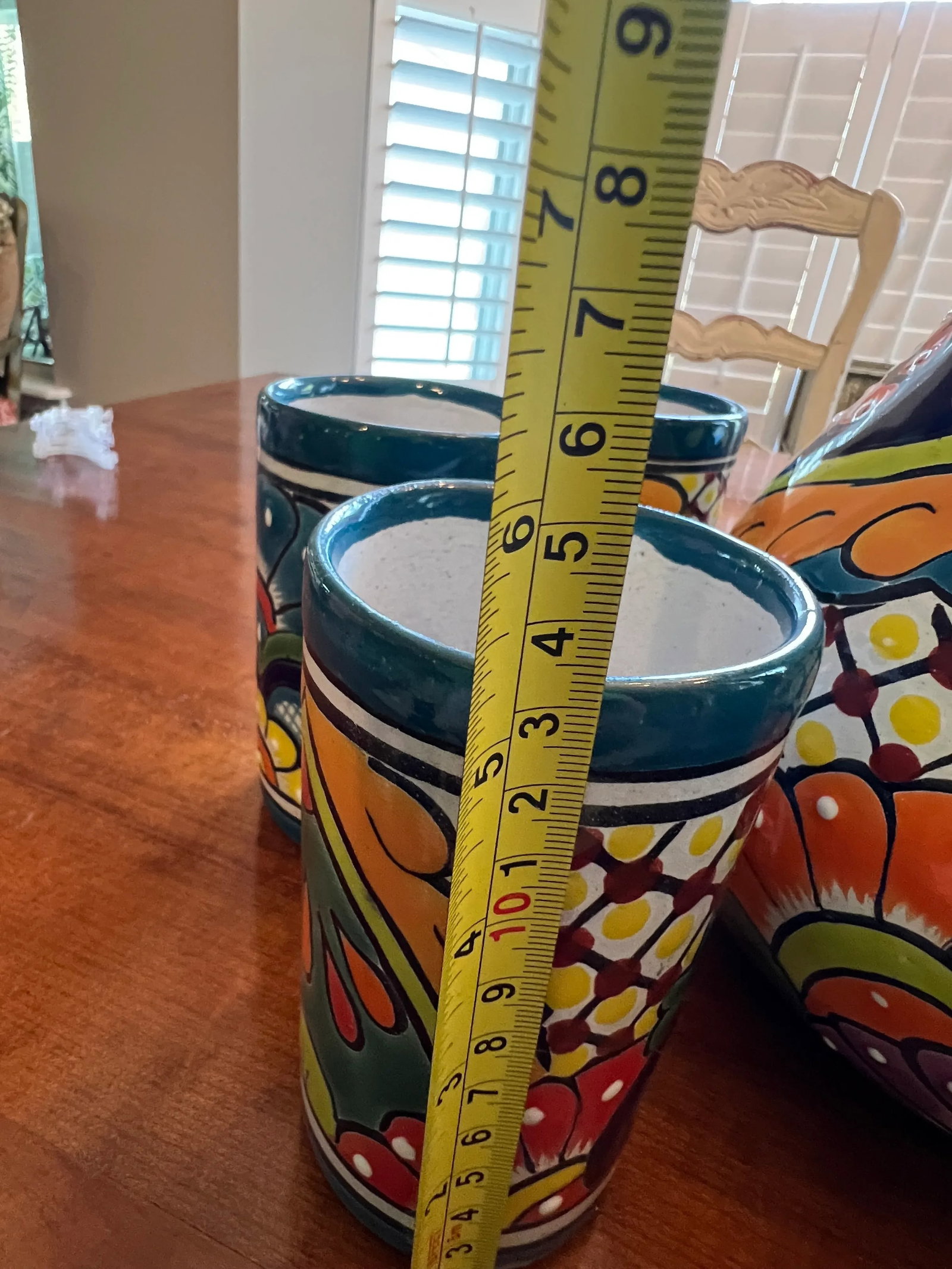 Talavera Pitcher and Tumbler Set - 11