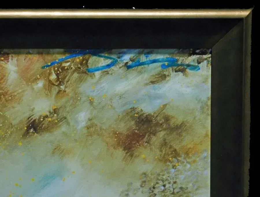 Earl Biss "Between the Sky Earth and Water" Giclee on Canvas, Framed - 3