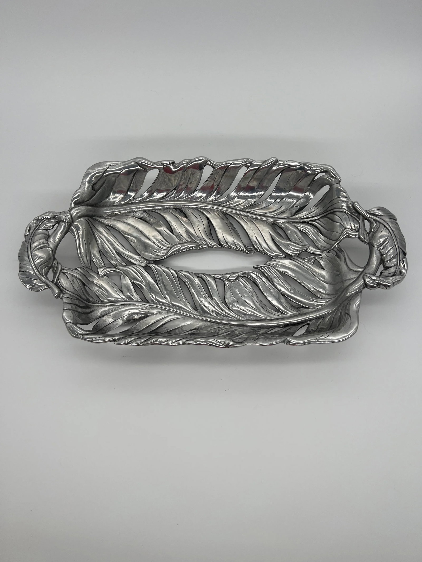 Vintage Arthur Court Leaf Casserole Holder - 2
