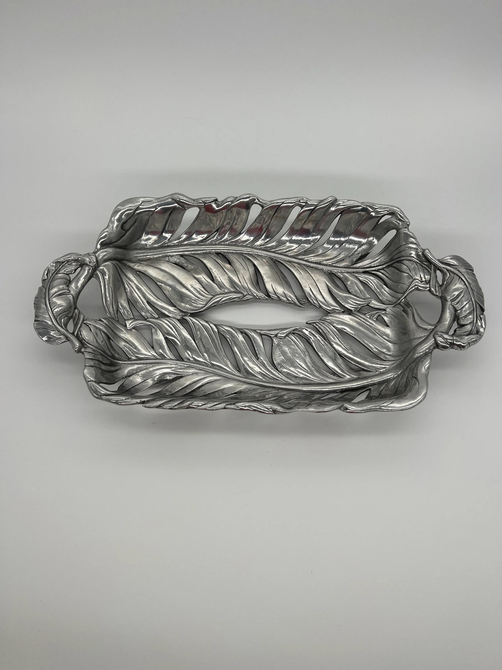 Vintage Arthur Court Leaf Casserole Holder - 3