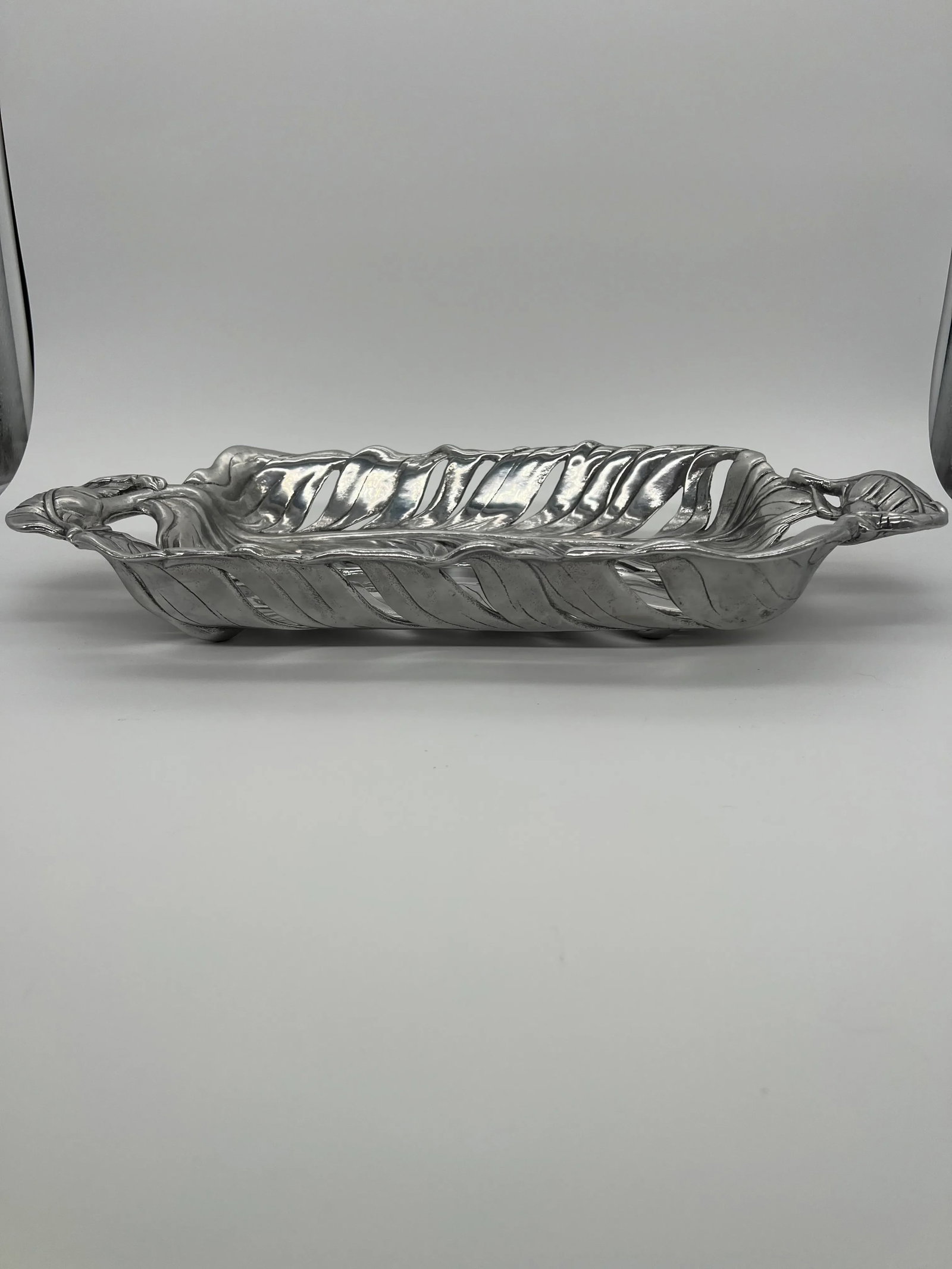 Vintage Arthur Court Leaf Casserole Holder - 4