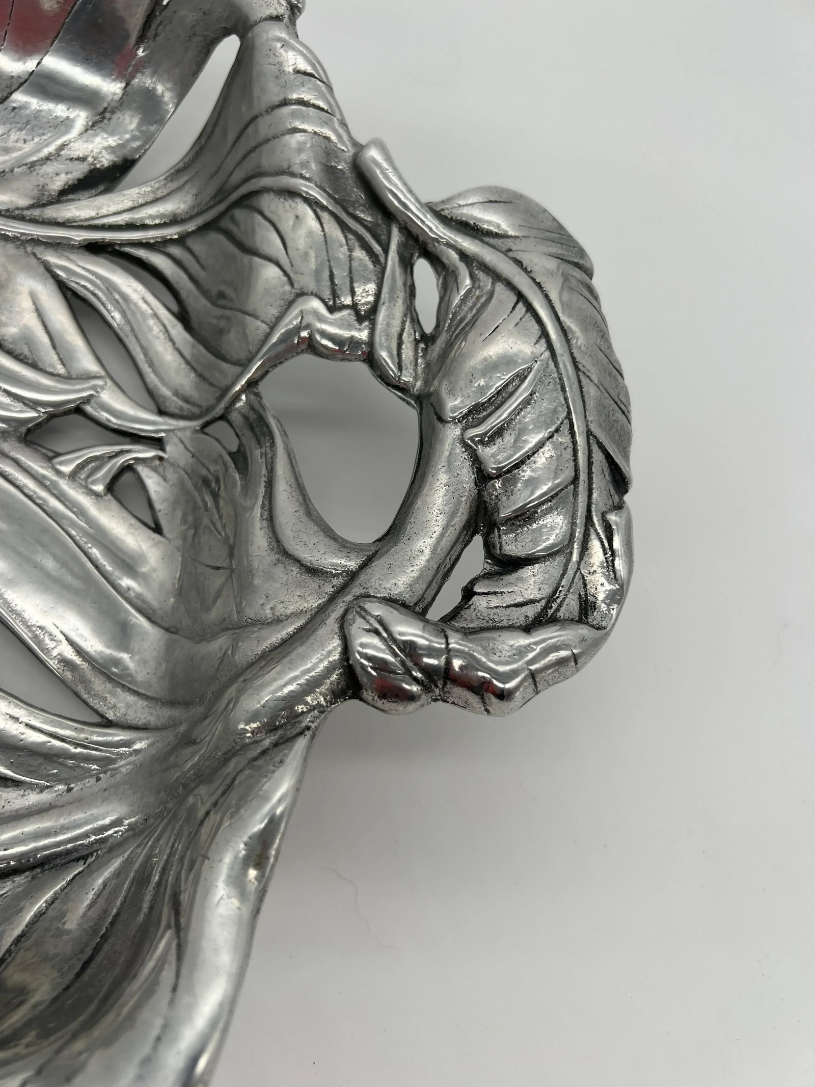 Vintage Arthur Court Leaf Casserole Holder - 7