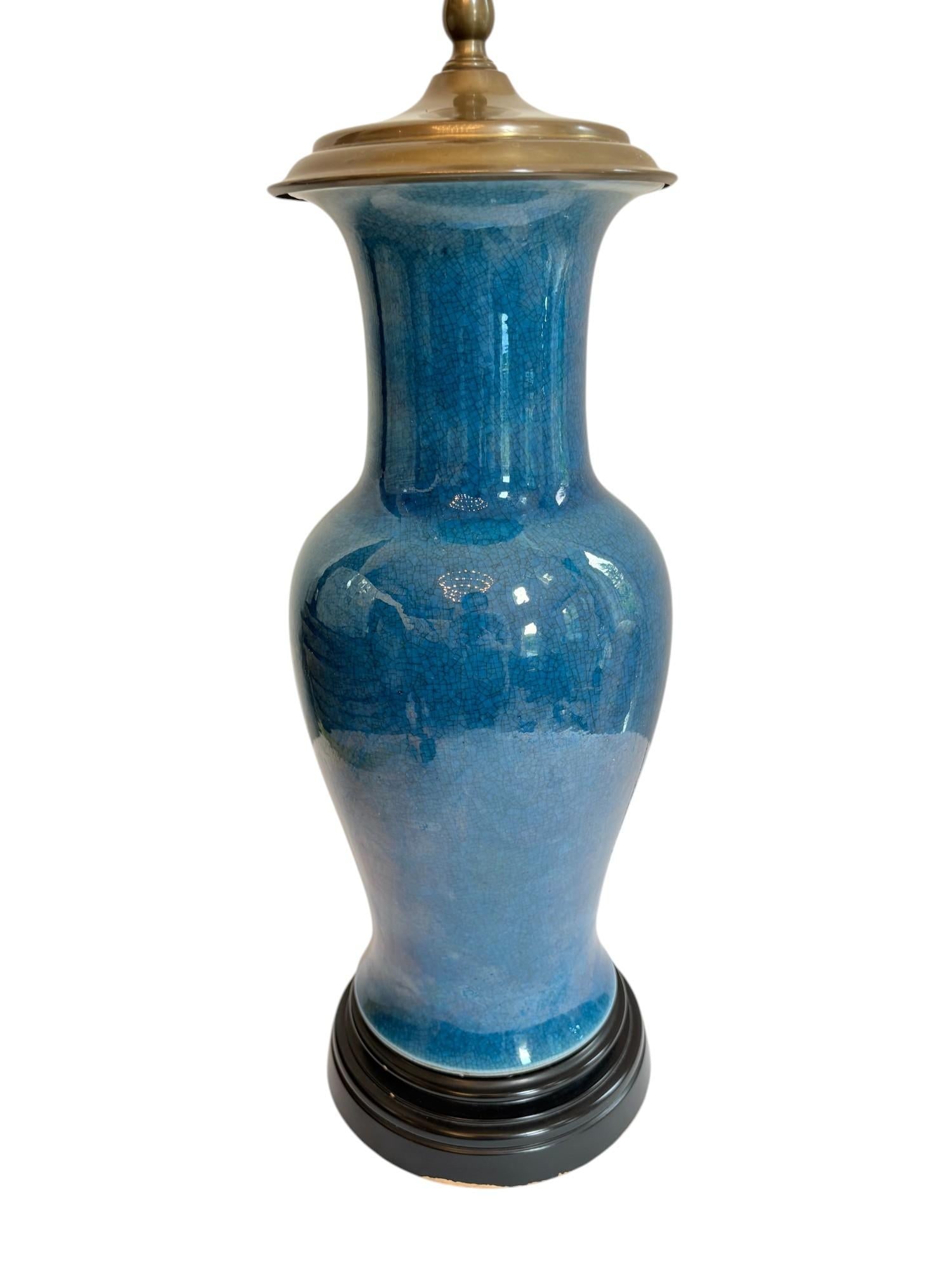 Wildwood Blue Porcelain Lamp - 5
