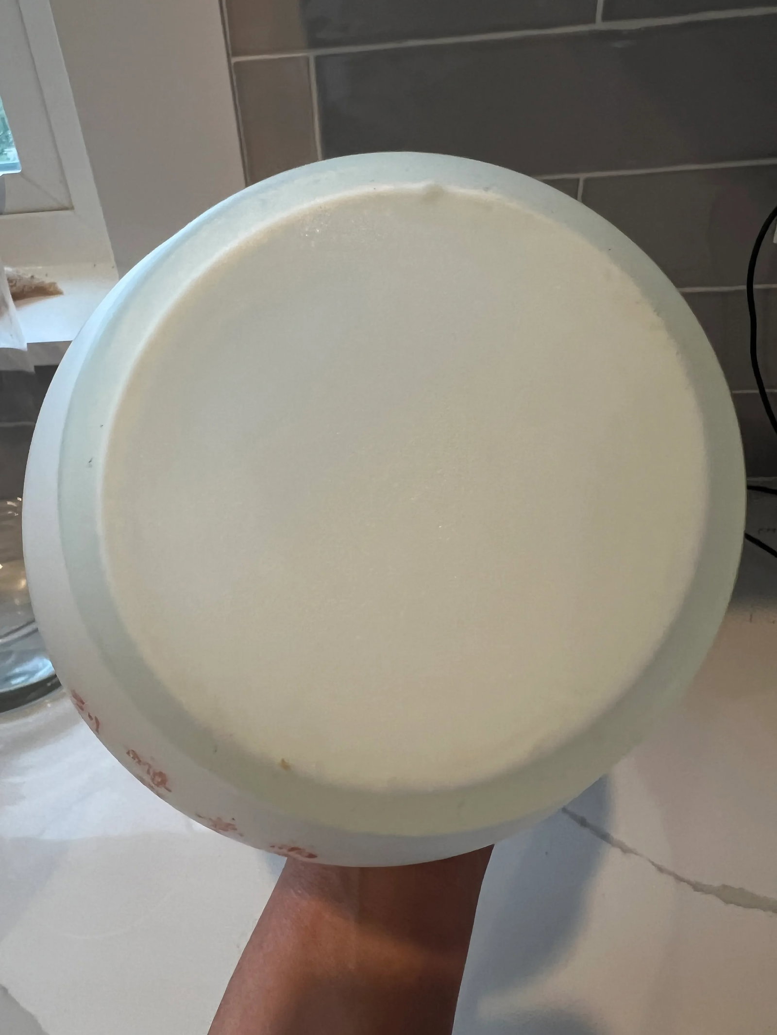 Mid Century Opaline or Satin Japanese Vase - 8