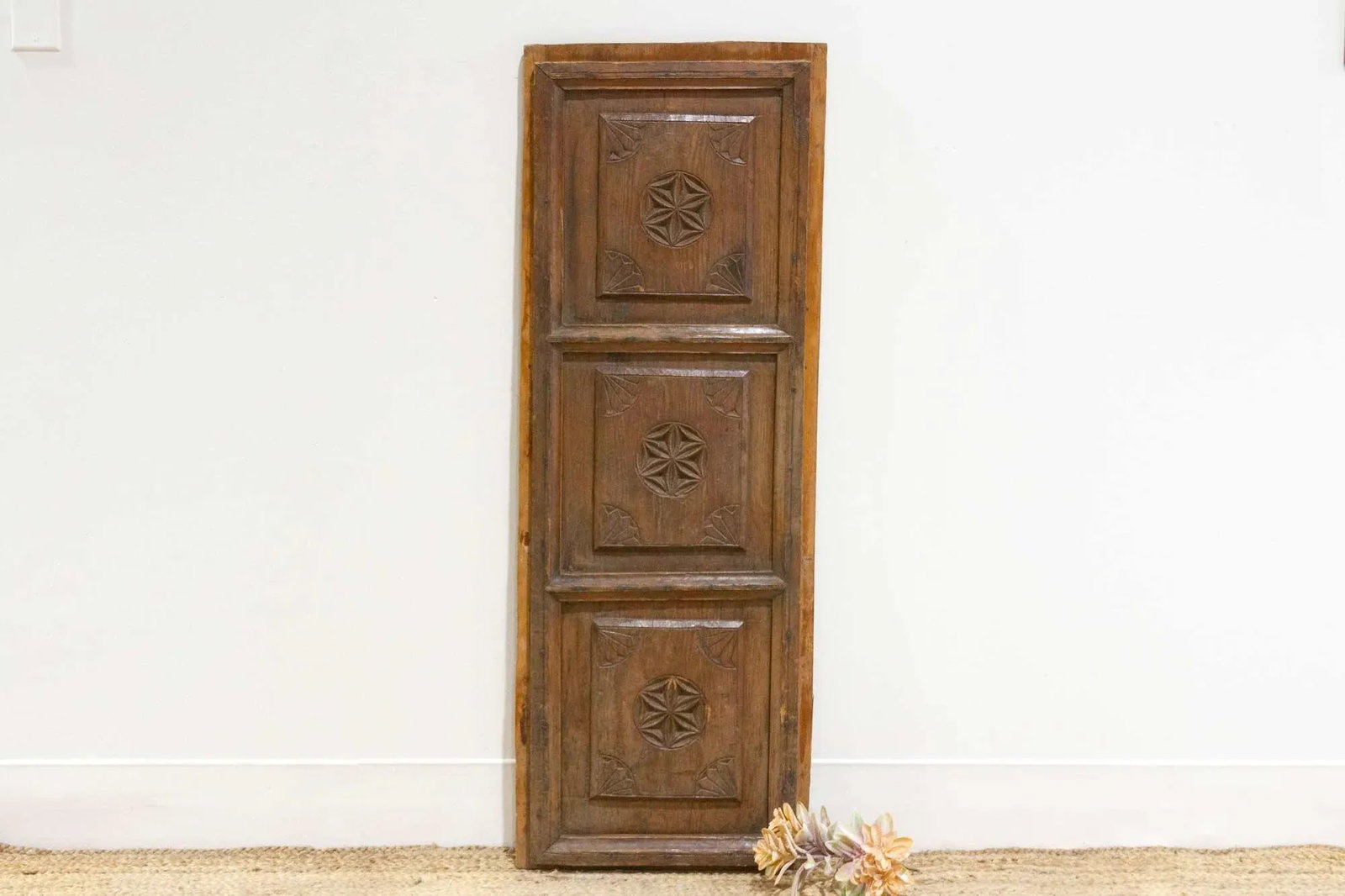 1700's Basque Carved Wall Panel - 2