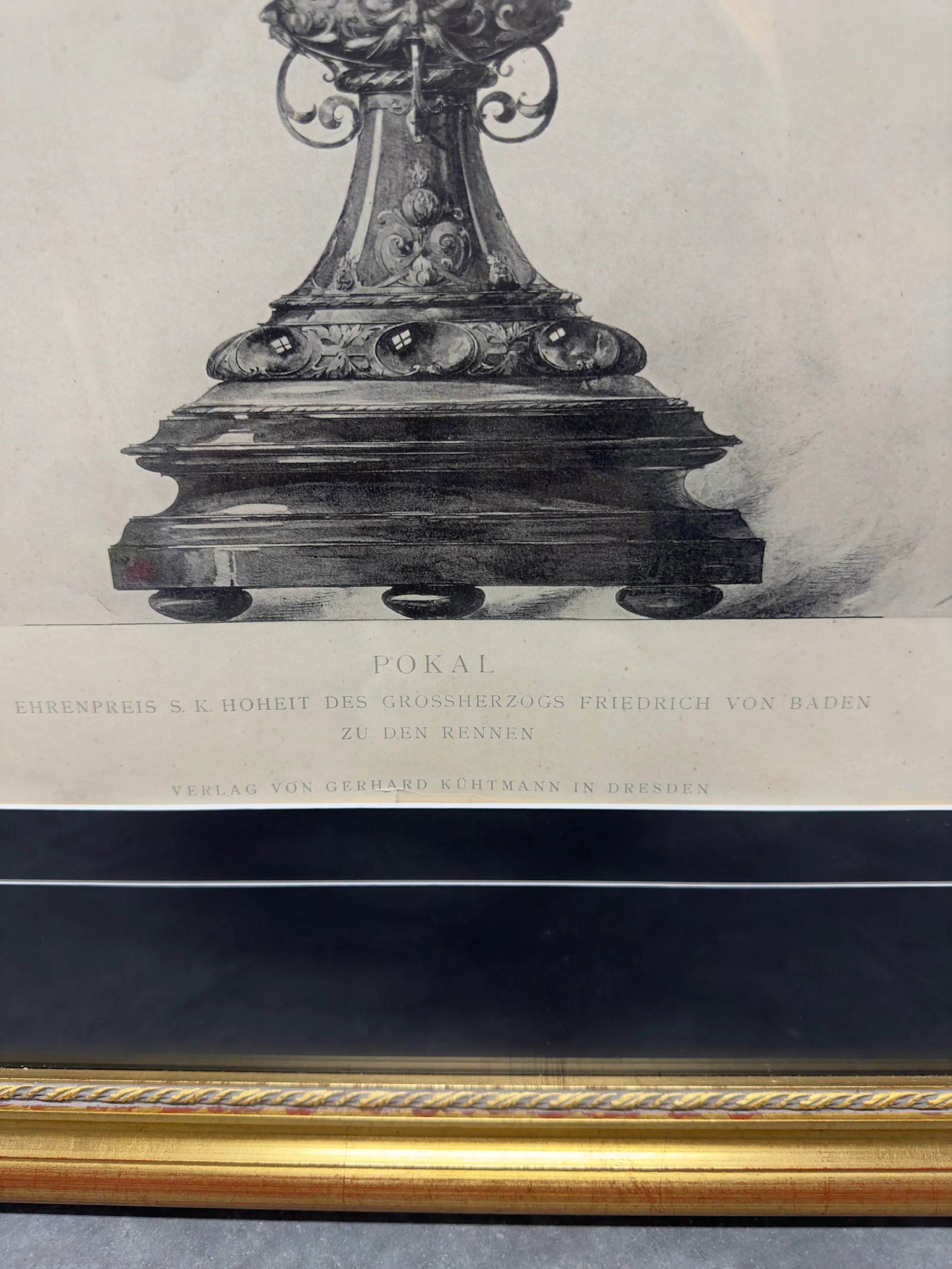 Late 18th Century Antique Print of a Decorative Urn by Herman Gotz - 6