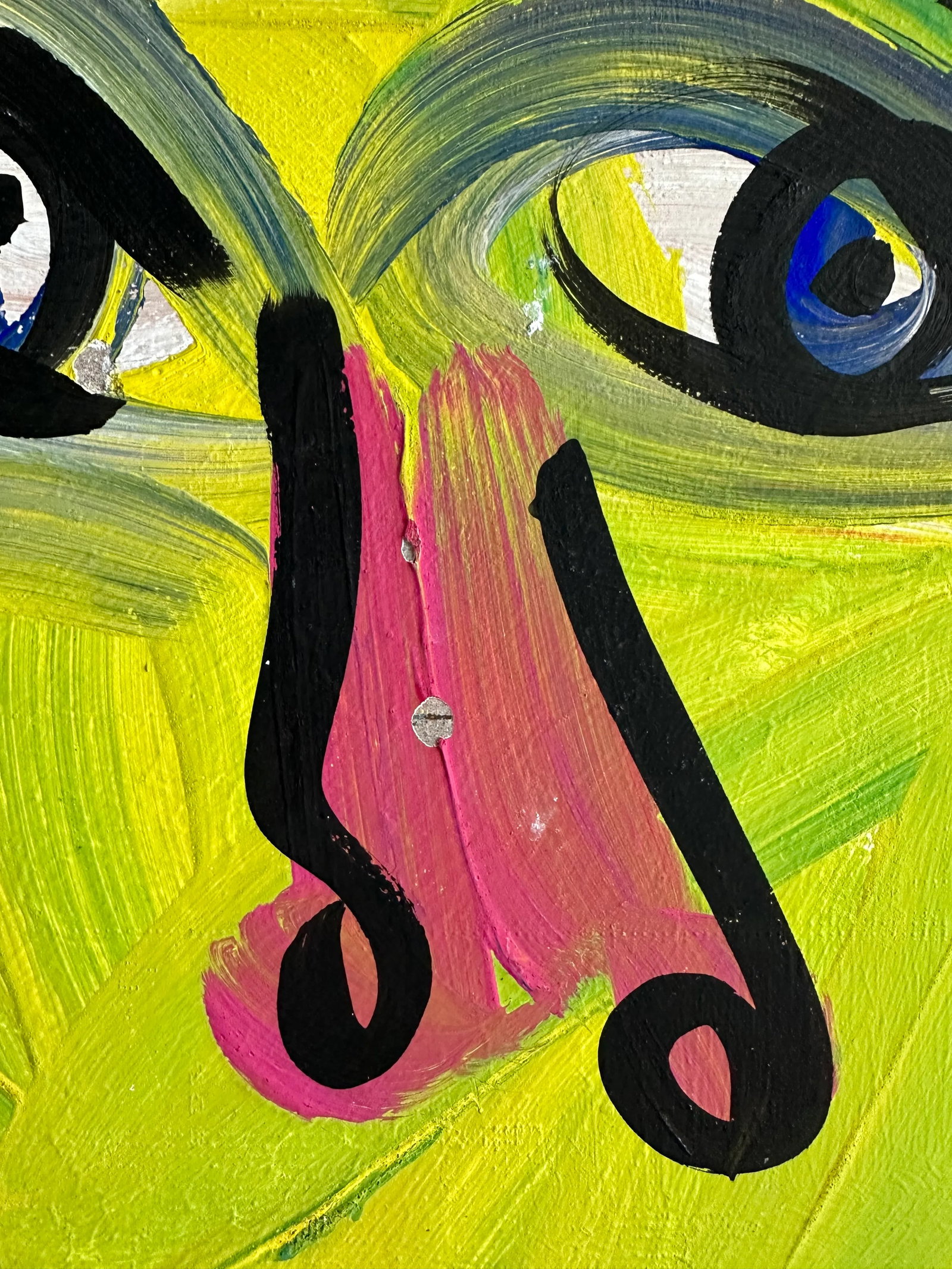 Original 1990 Peter Keil Painting - 3