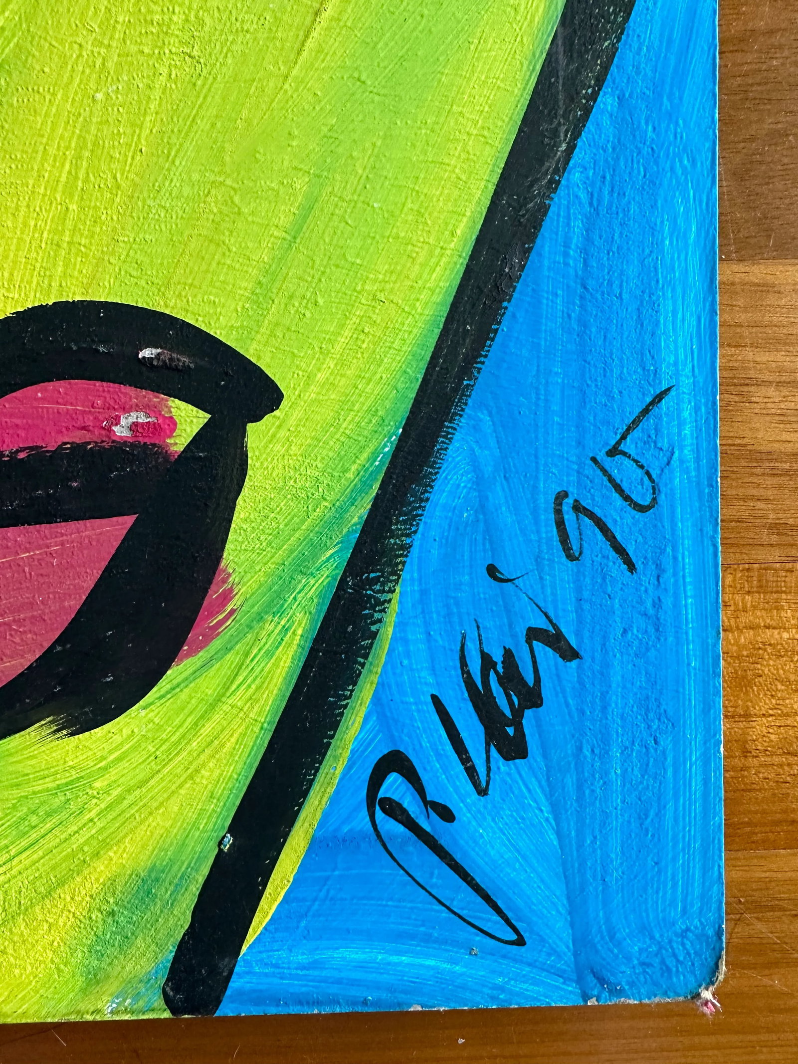 Original 1990 Peter Keil Painting - 4