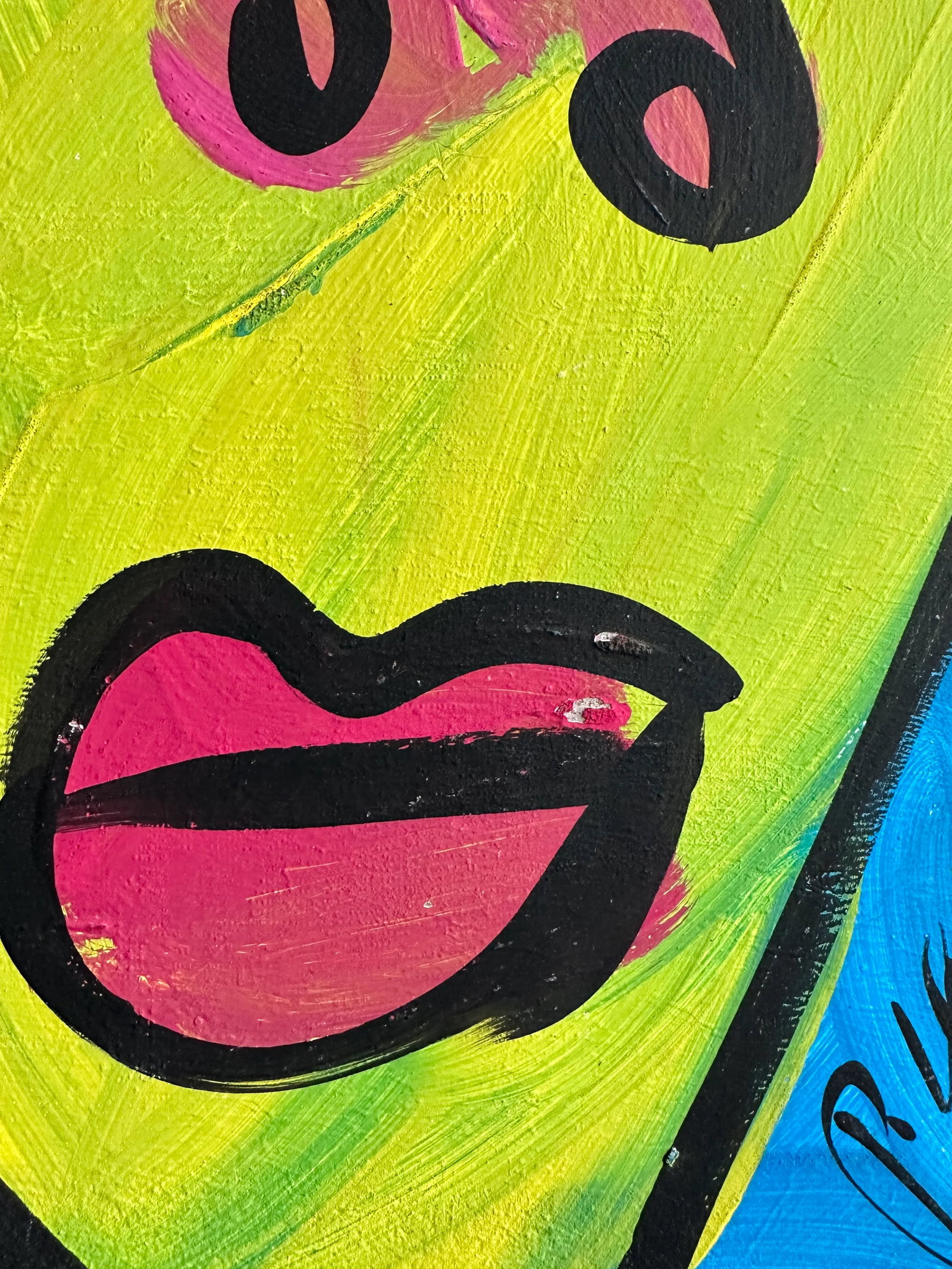 Original 1990 Peter Keil Painting - 6