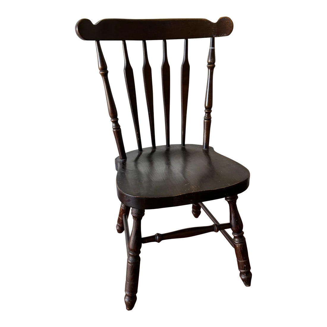 1930s Virginia House Solid Oak Colonial Early American Dining Side Chair 2212 274 (1 of 9)