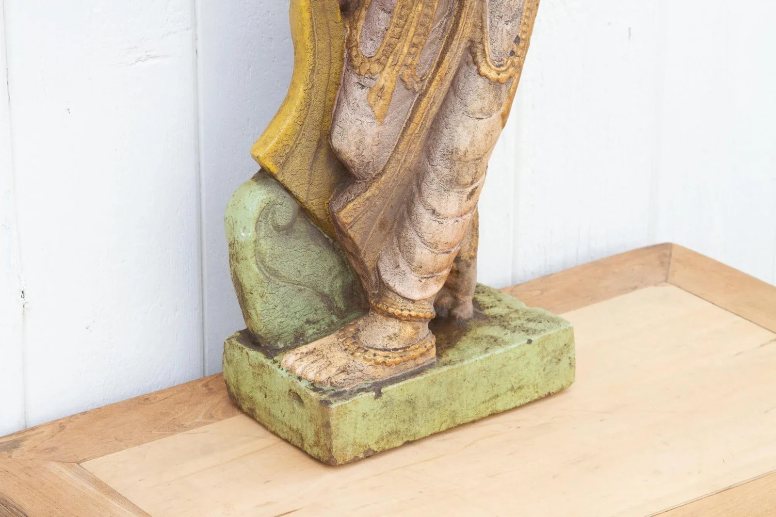 Southern Indian Antique Painted Figure - 6