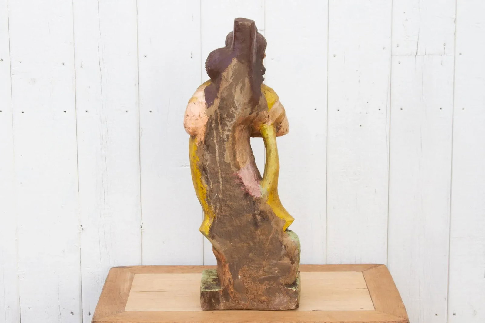 Southern Indian Antique Painted Figure - 8