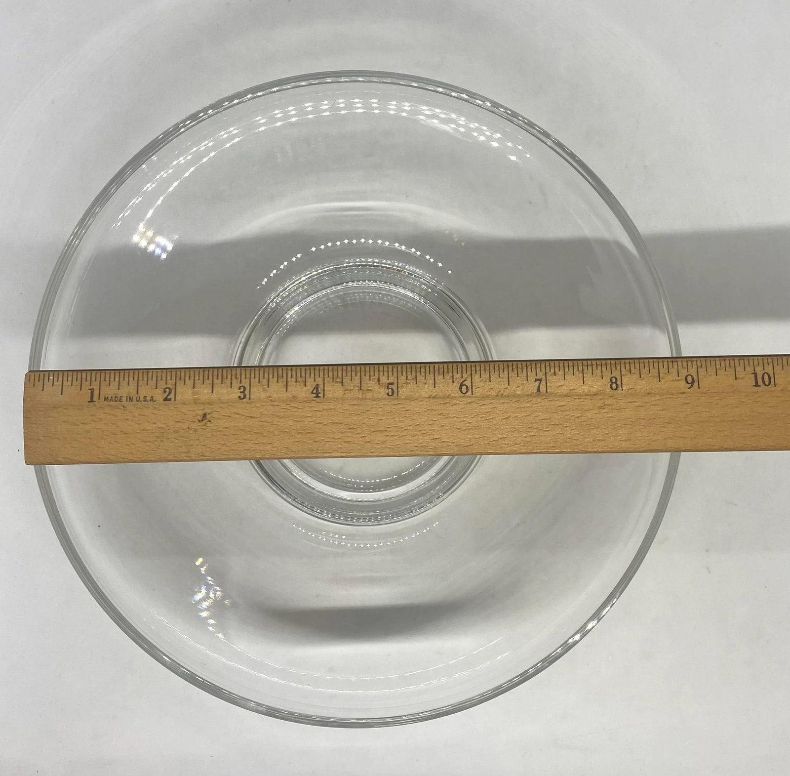 Mid 20th Century Baccarat Crystal Footed Centerpiece Bowl With Original Box - 10