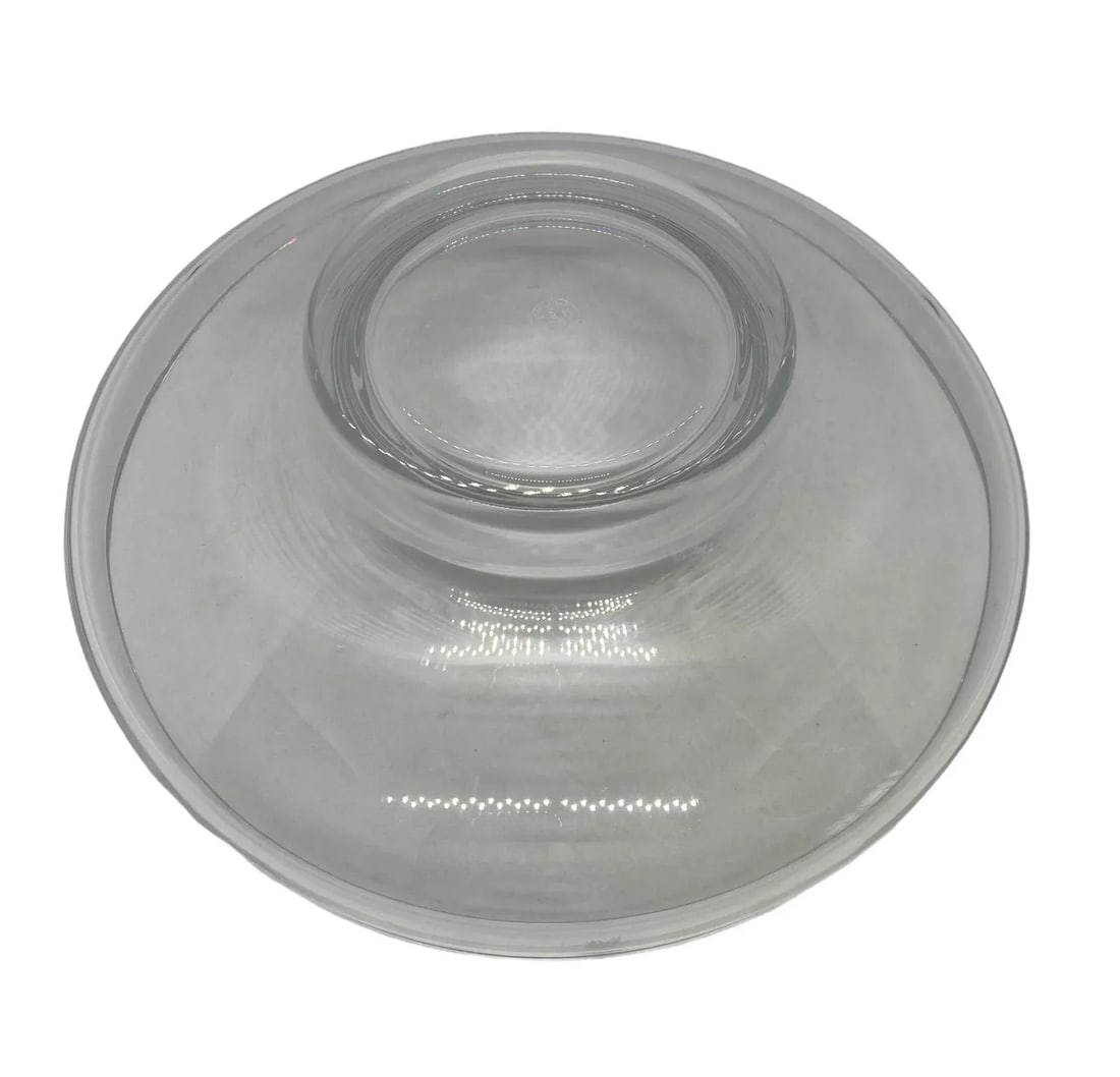 Mid 20th Century Baccarat Crystal Footed Centerpiece Bowl With Original Box - 5