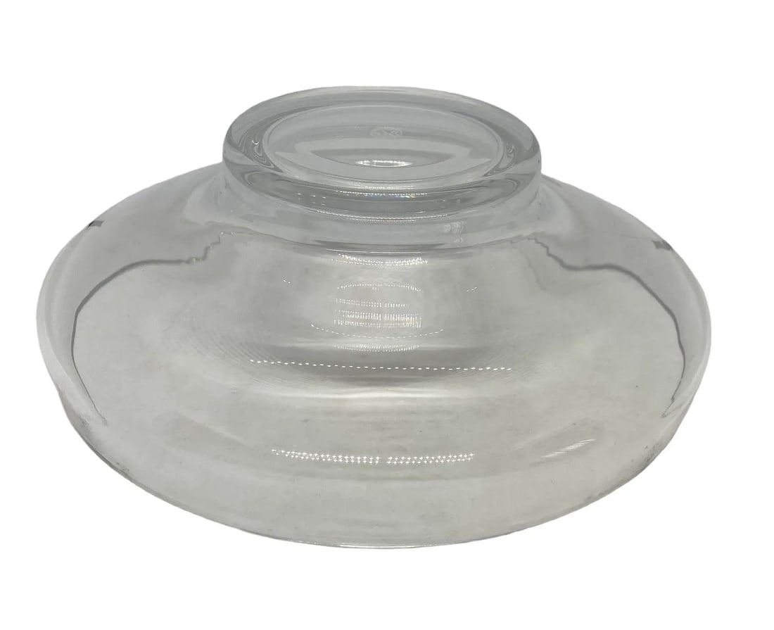 Mid 20th Century Baccarat Crystal Footed Centerpiece Bowl With Original Box - 6