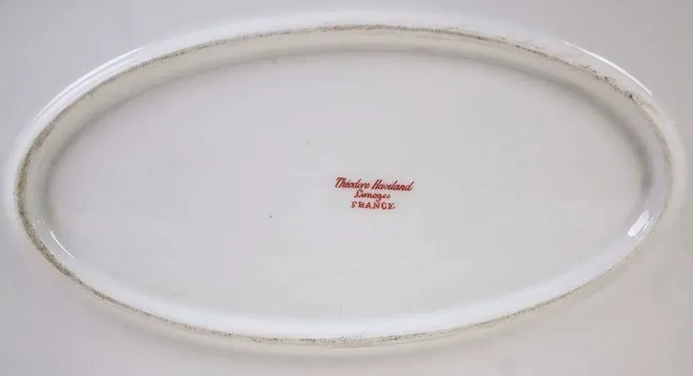 Theodore Haviland Limoges Platter - Schleiger 1067a - 4