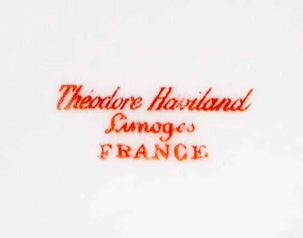 Theodore Haviland Limoges Platter - Schleiger 1067a - 5