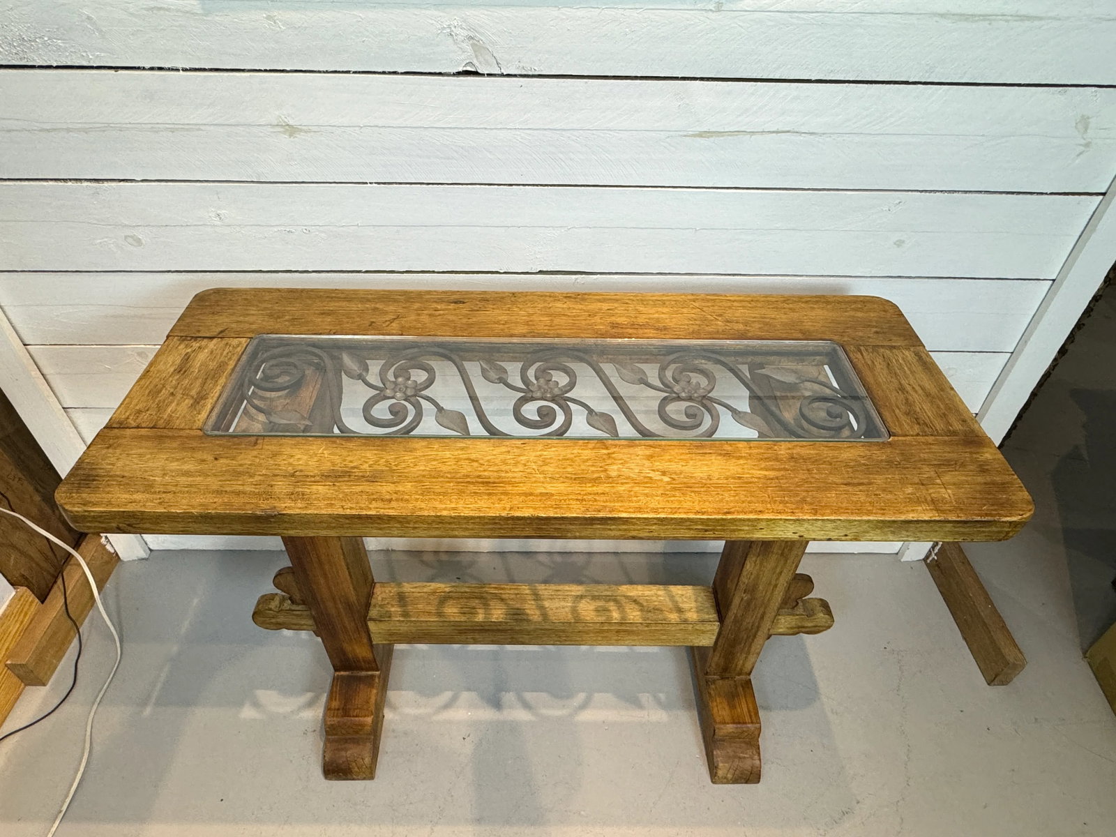Late 20th Century Vintage Rustic Console Table - 3