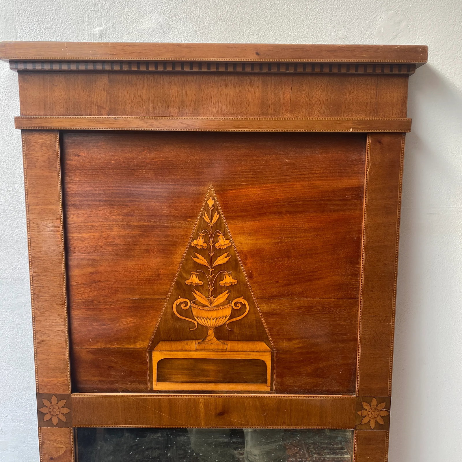 Early 19th Century Antique Classical Pier Mirror - 3