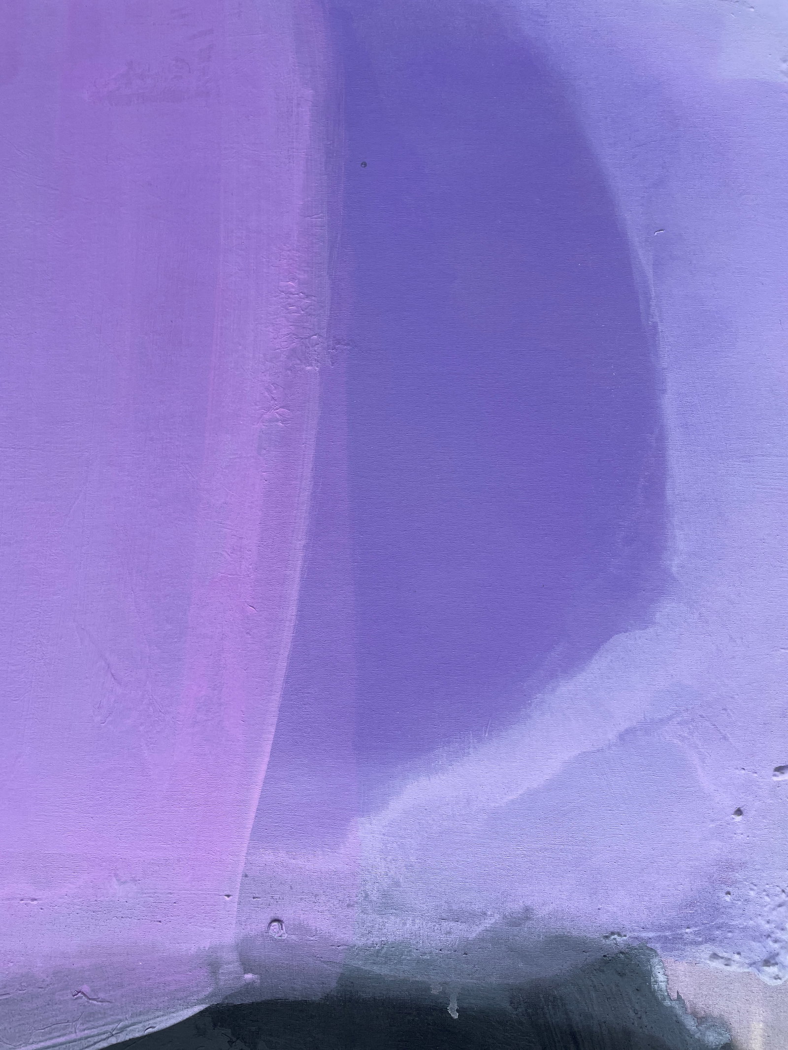 Lovefool (Wallflower Series) Lavender Colorfield Abstract Painting - 7