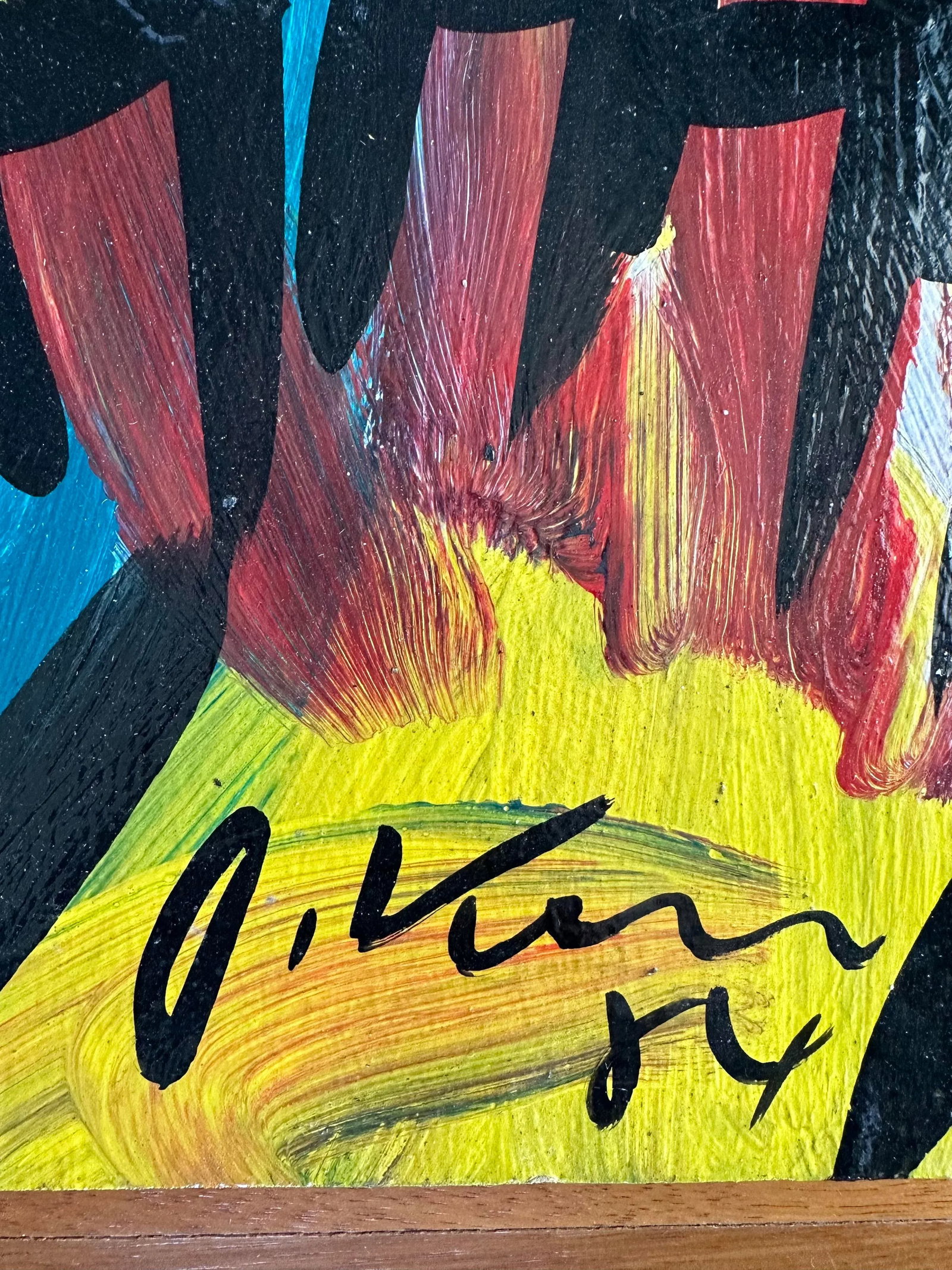 1984 Original Peter Keil Painting - 5