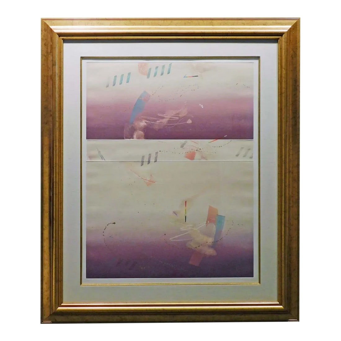 Catherine O'Connor "Horizon" Original Mixed Media Fine Art on Paper Framed (1 of 7)