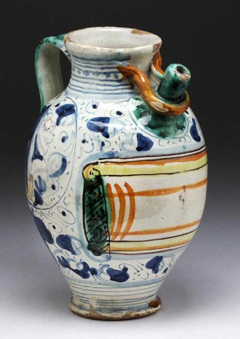 Italian 18th C. Majolica Wet Drug or Syrup Jar - 9