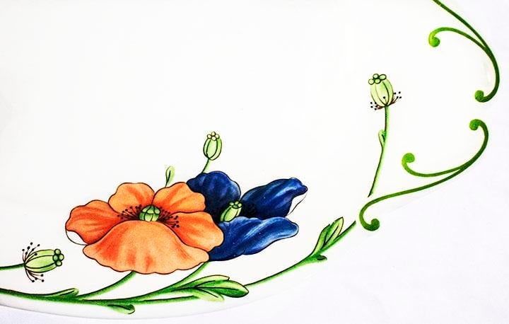 Villeroy & Boch Amapola Large Serving Platter - 3