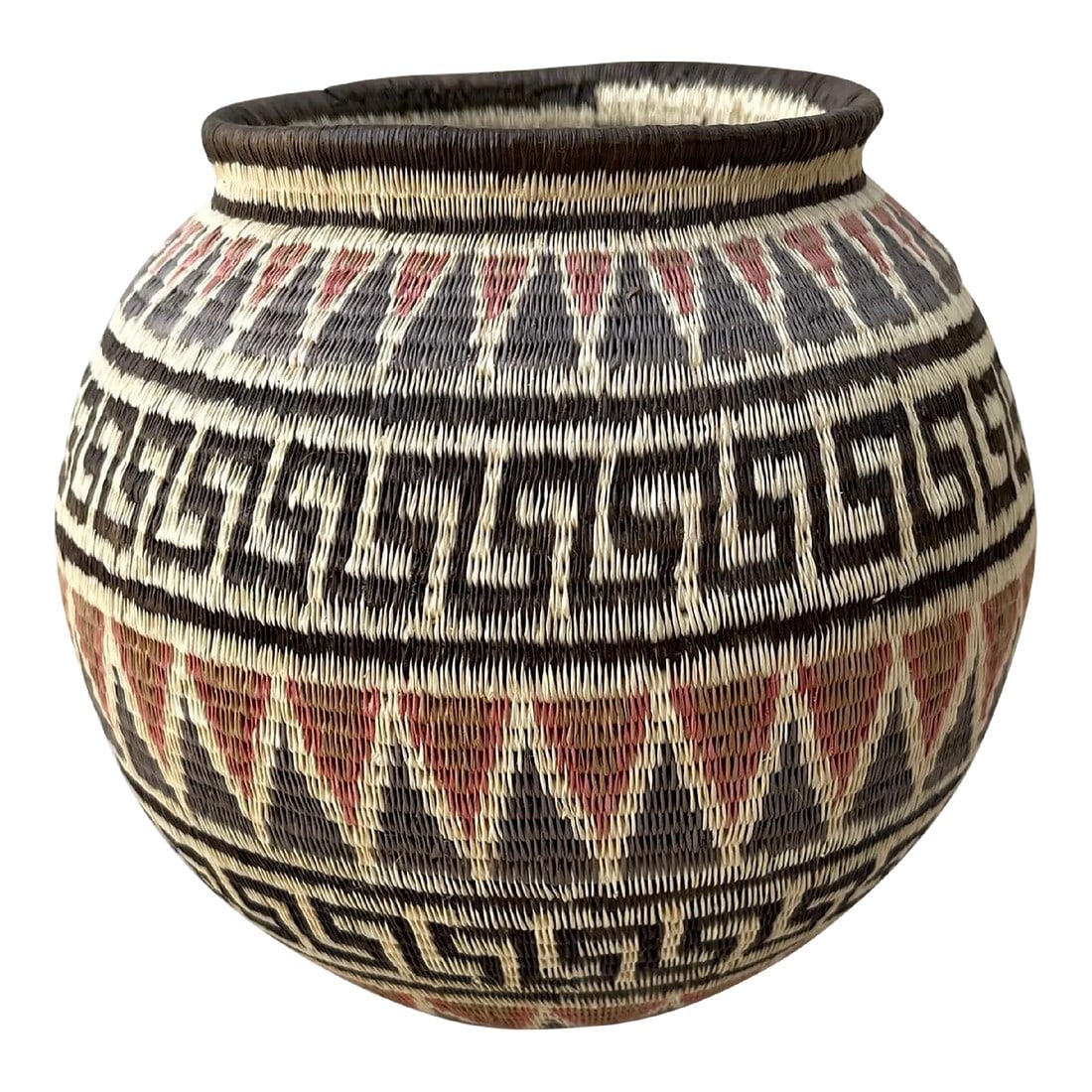 Handwoven Tribal Embera Basket (1 of 4)