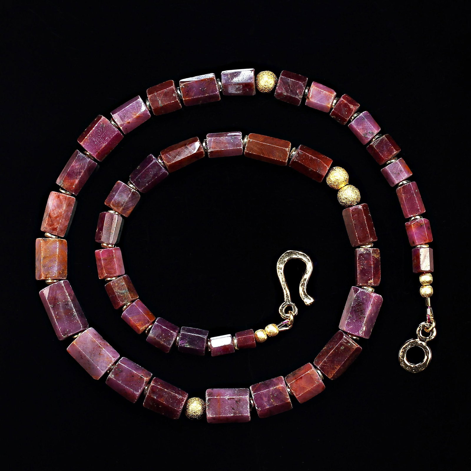Exotic African Natural Ruby Necklace - 5