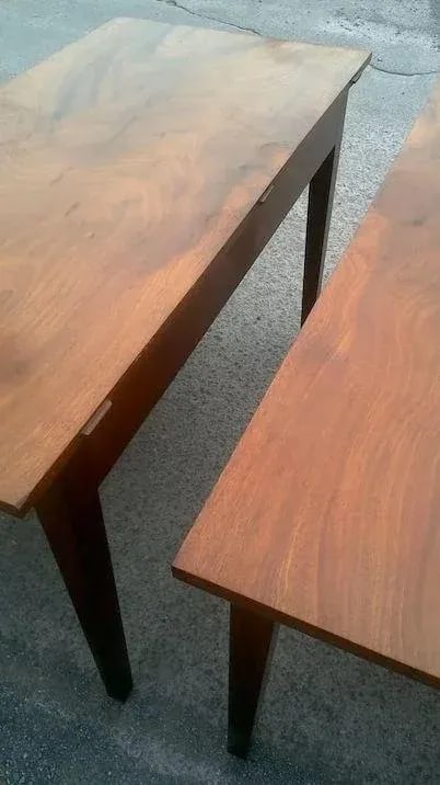 Federal Mahogany Hepplewhite Banquet Dining Table - 9