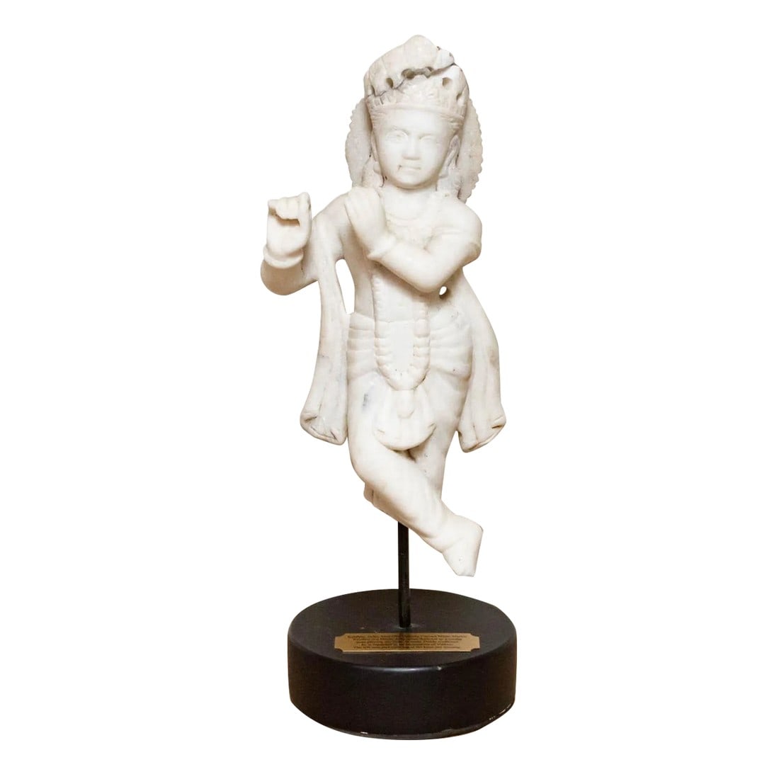 19th Century Exquisite Marble Krishna Statue (1 of 9)