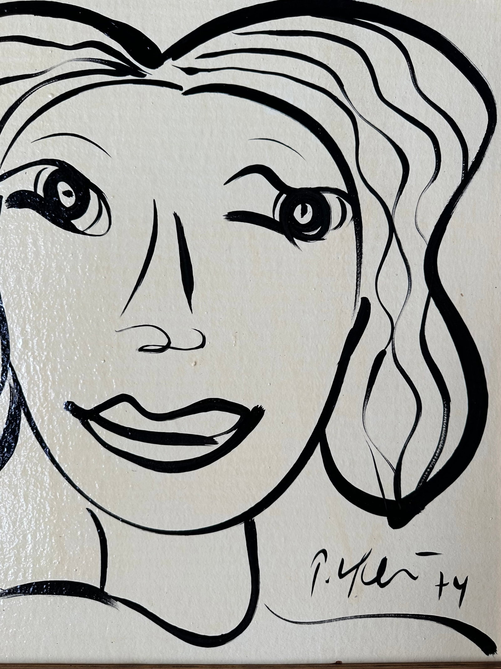 1974 Original Peter Keil Painting Framed - 4