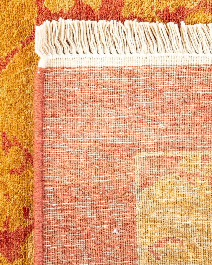 Mogul, One-of-a-Kind Hand-Knotted Area Rug - Pink, 4' 3" x 6' 1" - 5