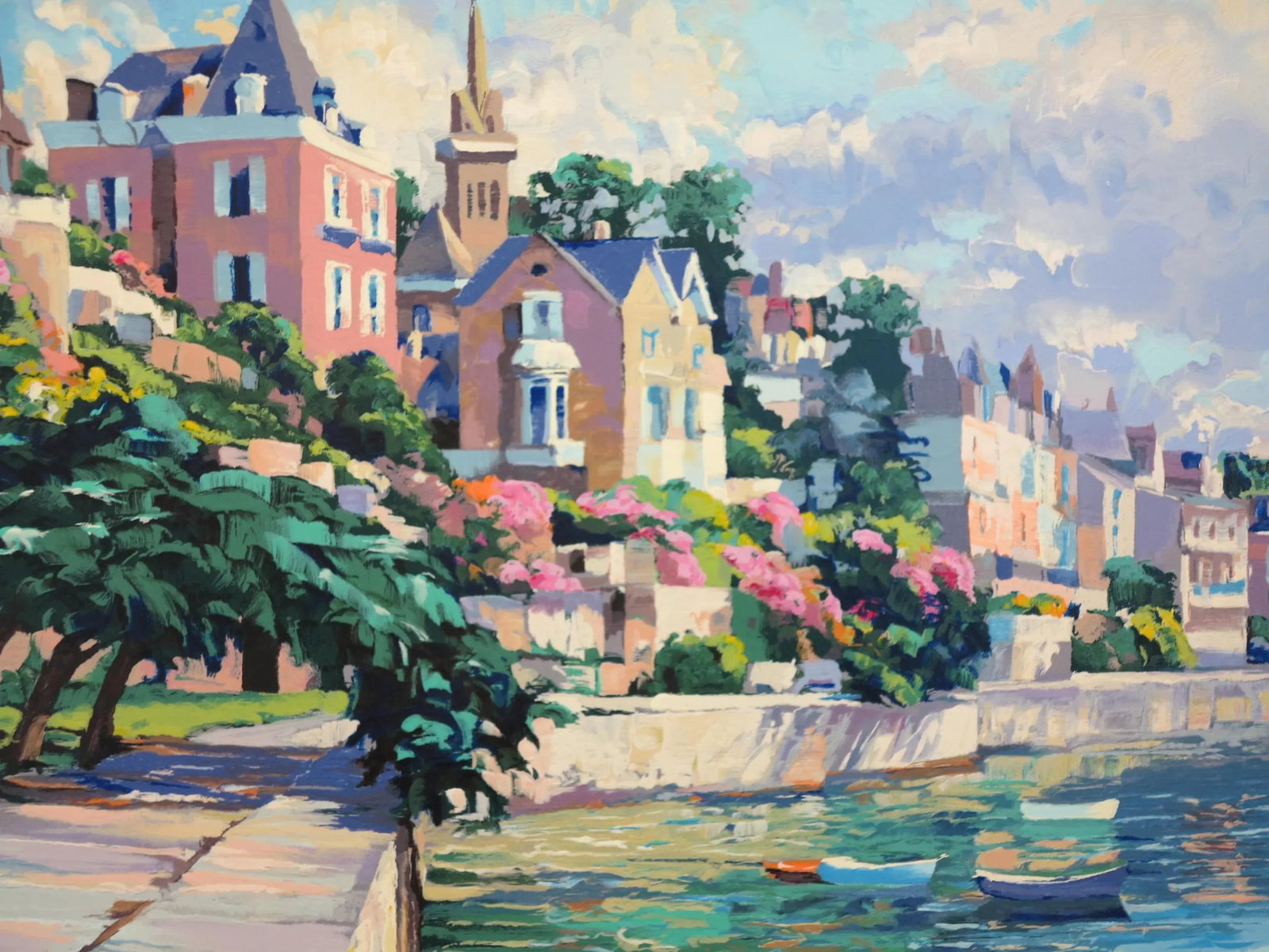 1992 Howard Behrens "Brittny" France Sn Ltd Serigraph on Paper Fine Art - 2