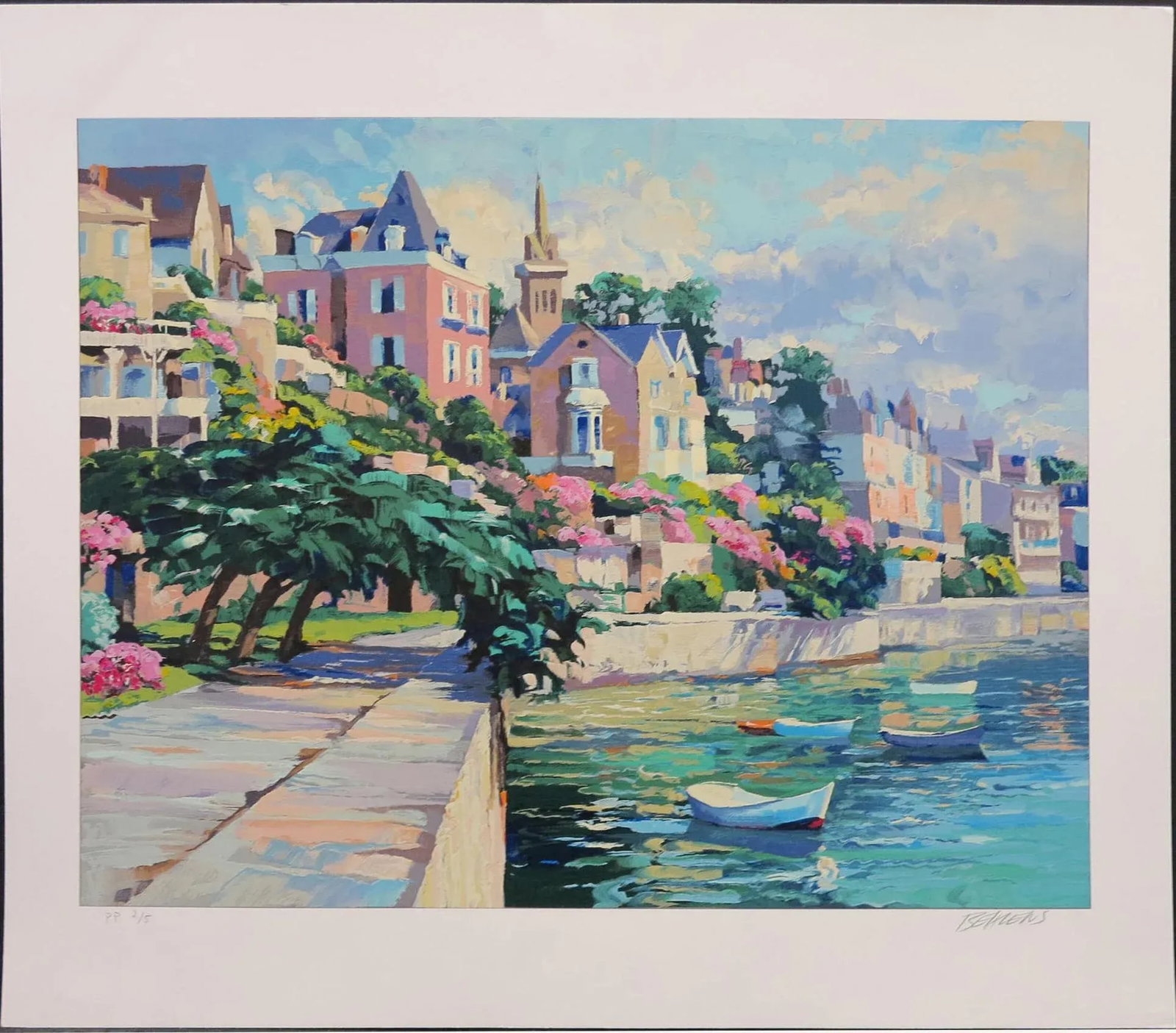 1992 Howard Behrens "Brittny" France Sn Ltd Serigraph on Paper Fine Art - 8