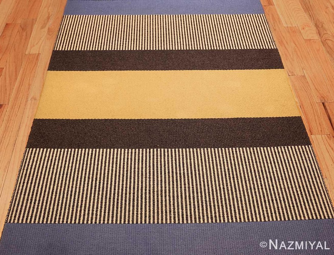 Nazmiyal Collection Vintage Scandinavian Runner Rug by Gunilla Lagerhem Ullberg - 3
